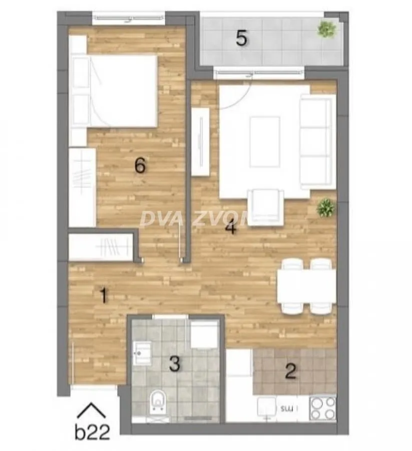 Prodaja, dvosoban stan, 47m², Telep, Novi Sad Sve Podlokacije
