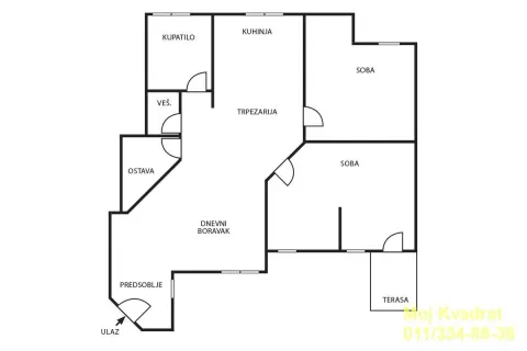 Prodaja, trosoban stan, 78m², Stari Grad, Beograd - image 15