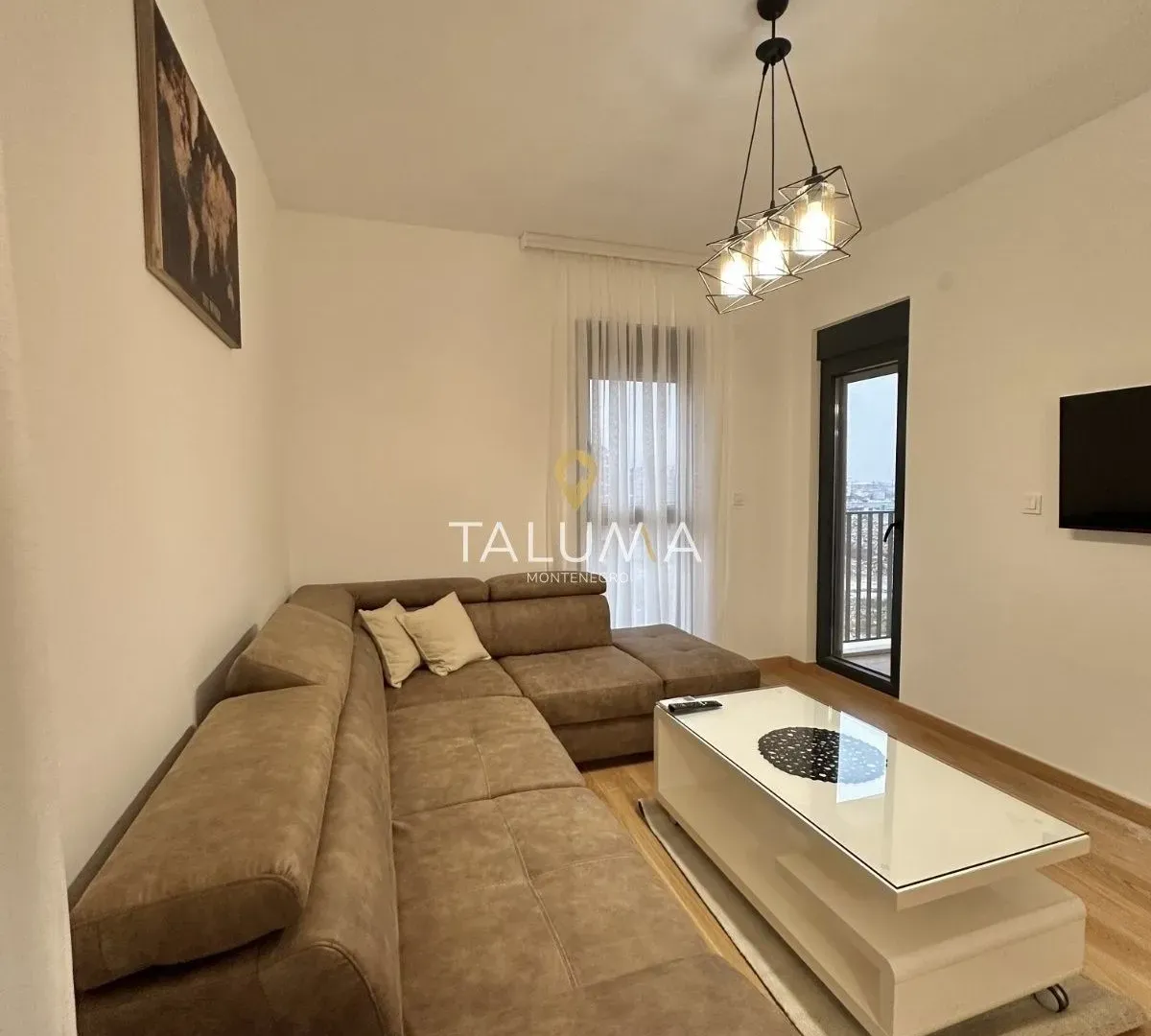 Rent, one bedroom apartment, 48m², City Kvart, Podgorica