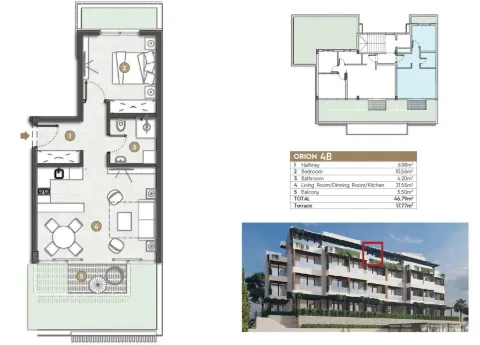 Prodaja, jednosoban stan, 65m², Kumbor, Herceg Novi - image 7