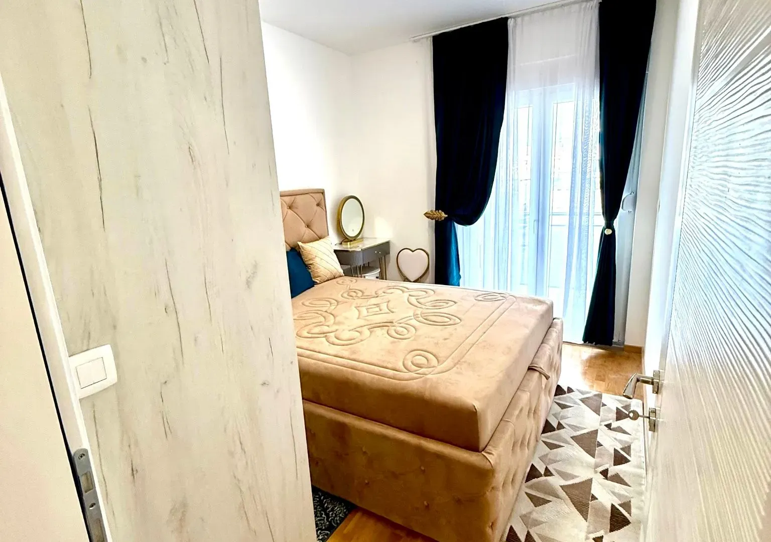 Rent, one bedroom apartment, 46m², Zagorič, Podgorica