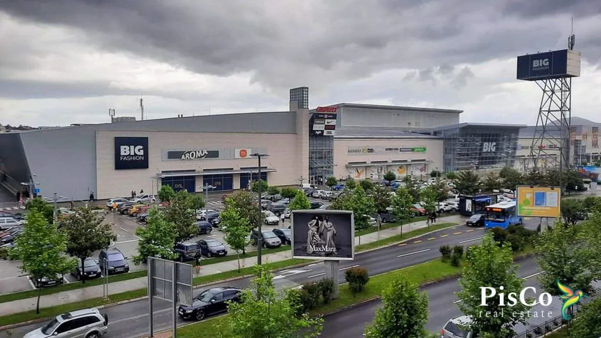 Izdavanje, jednosoban stan, 53m², City Kvart, Podgorica