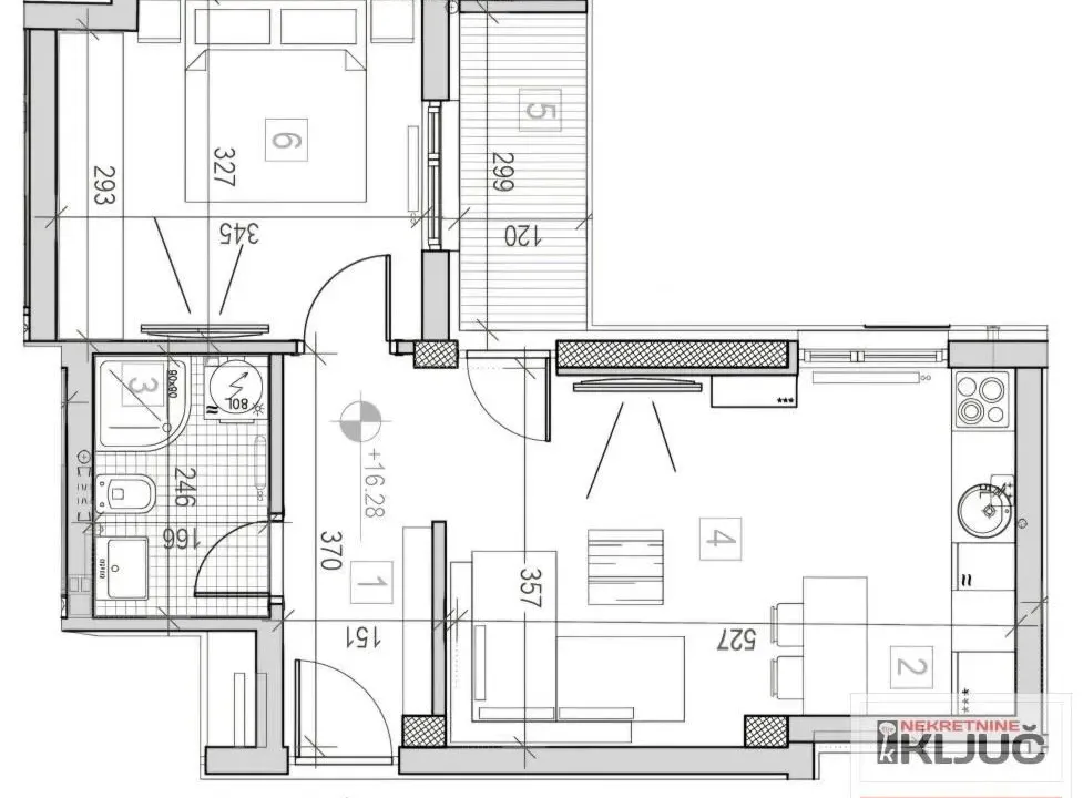 Prodaja, dvosoban stan, 41m², Podbara, Novi Sad Sve Podlokacije