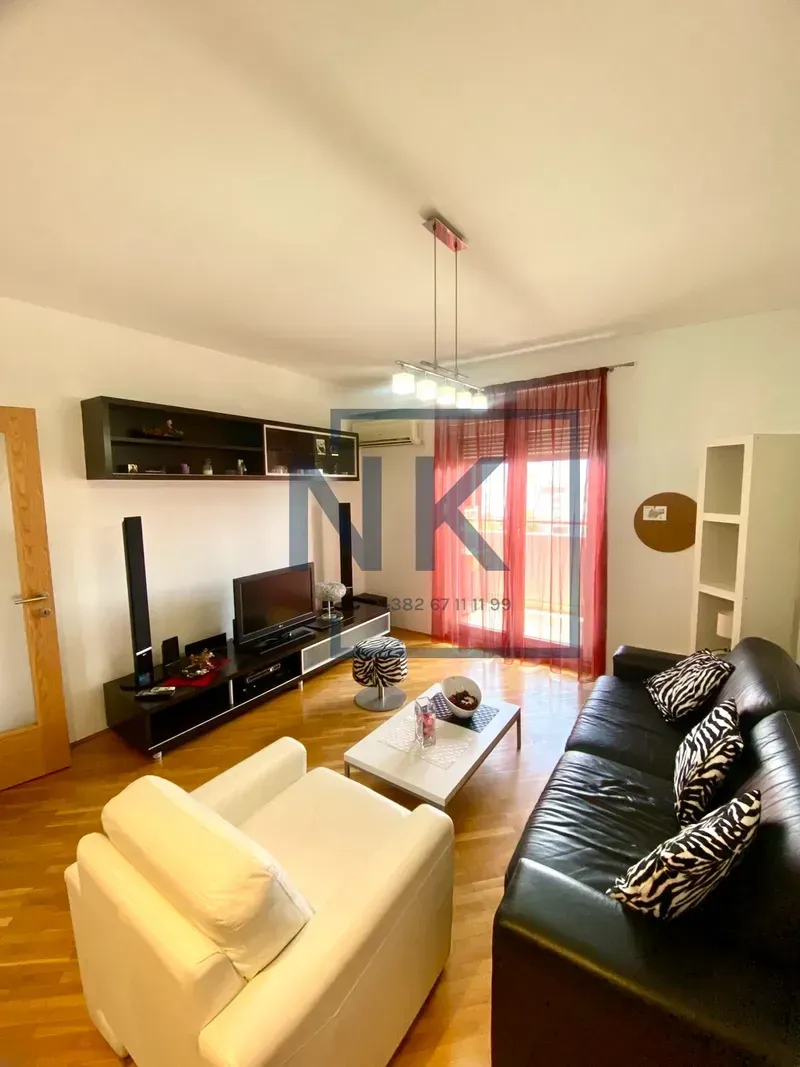 Rent, one bedroom apartment, 50m², Preko Morače, Podgorica