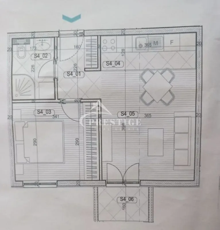 Prodaja, jednosoban stan, 39m², Zagorič, Podgorica