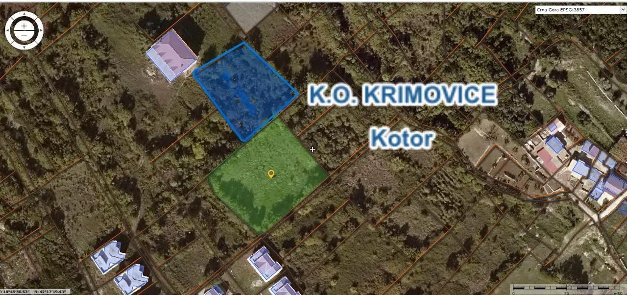 Prodaja, plac, 1800m², Kotor, Crna Gora