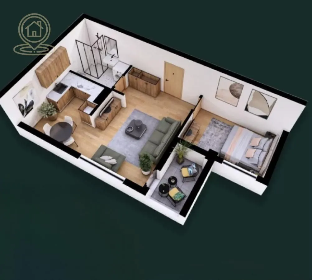 Prodaja, dvosoban stan, 40m², Petrovaradin, Novi Sad