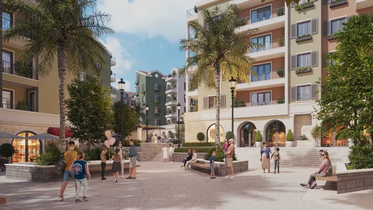 Sale, two bedroom apartment, 61m², Bonići, Tivat