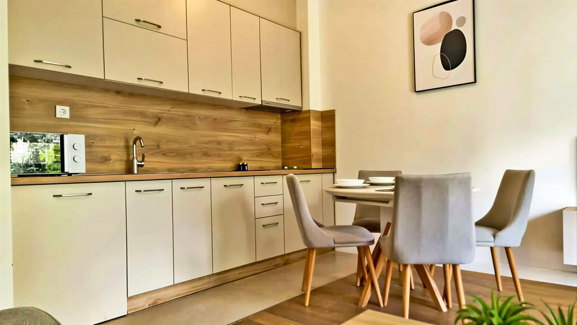 Daily-rent, one bedroom apartment, 40m², Bečići, Budva