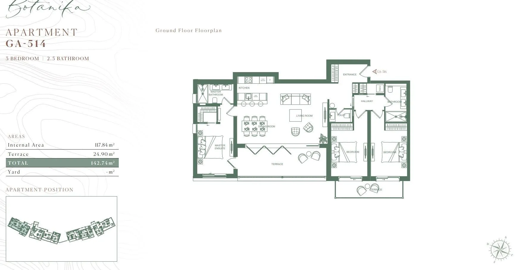 Prodaja, trosoban stan, 142m², Tivat, Crna Gora