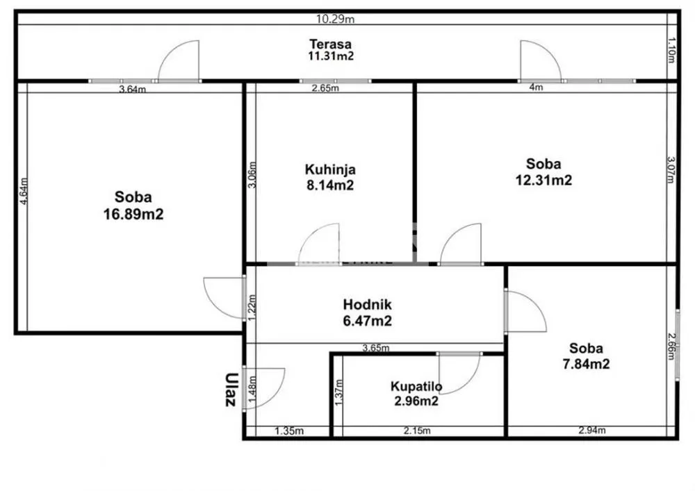 Prodaja, trosoban stan, 65m², Čukarica, Beograd