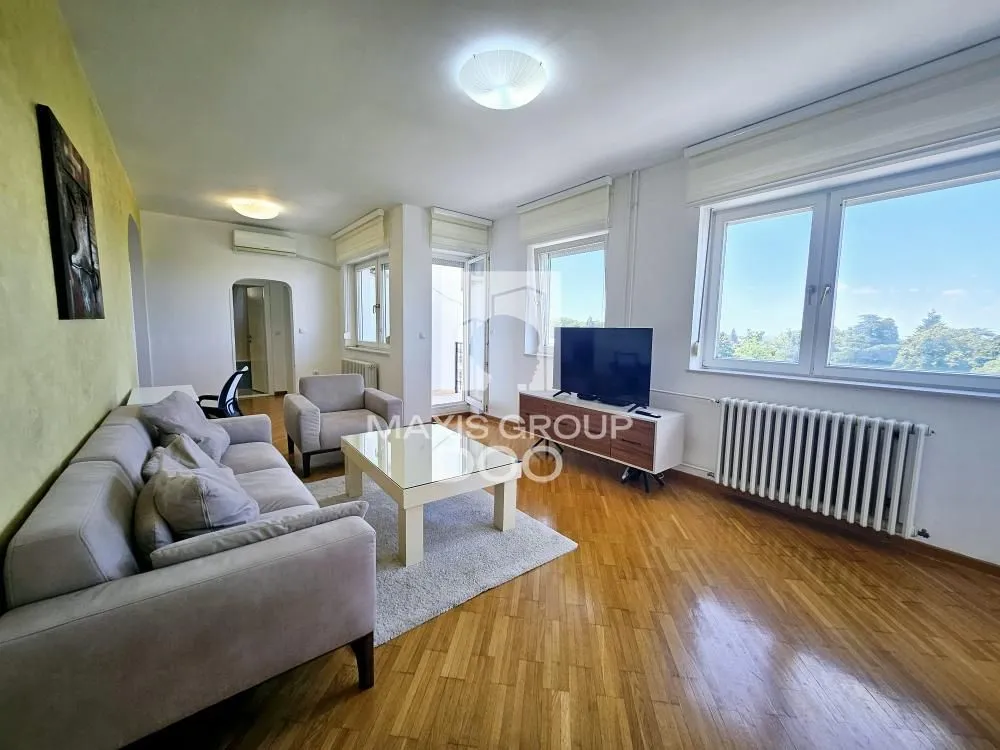 Rent, three bedroom apartment, 90m², Savski Venac, Beograd