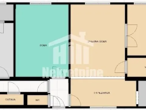 Sale, four bedroom apartment, 102m², Retenzija, Beograd