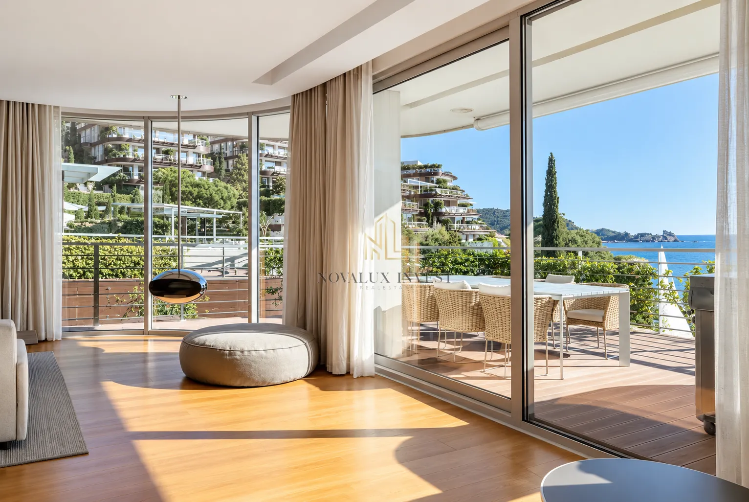 Rent, two bedroom apartment, 500m², Dukley Gardens, Budva