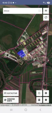 Katastarski plan sa prikazom parcele i okoline. - image 3