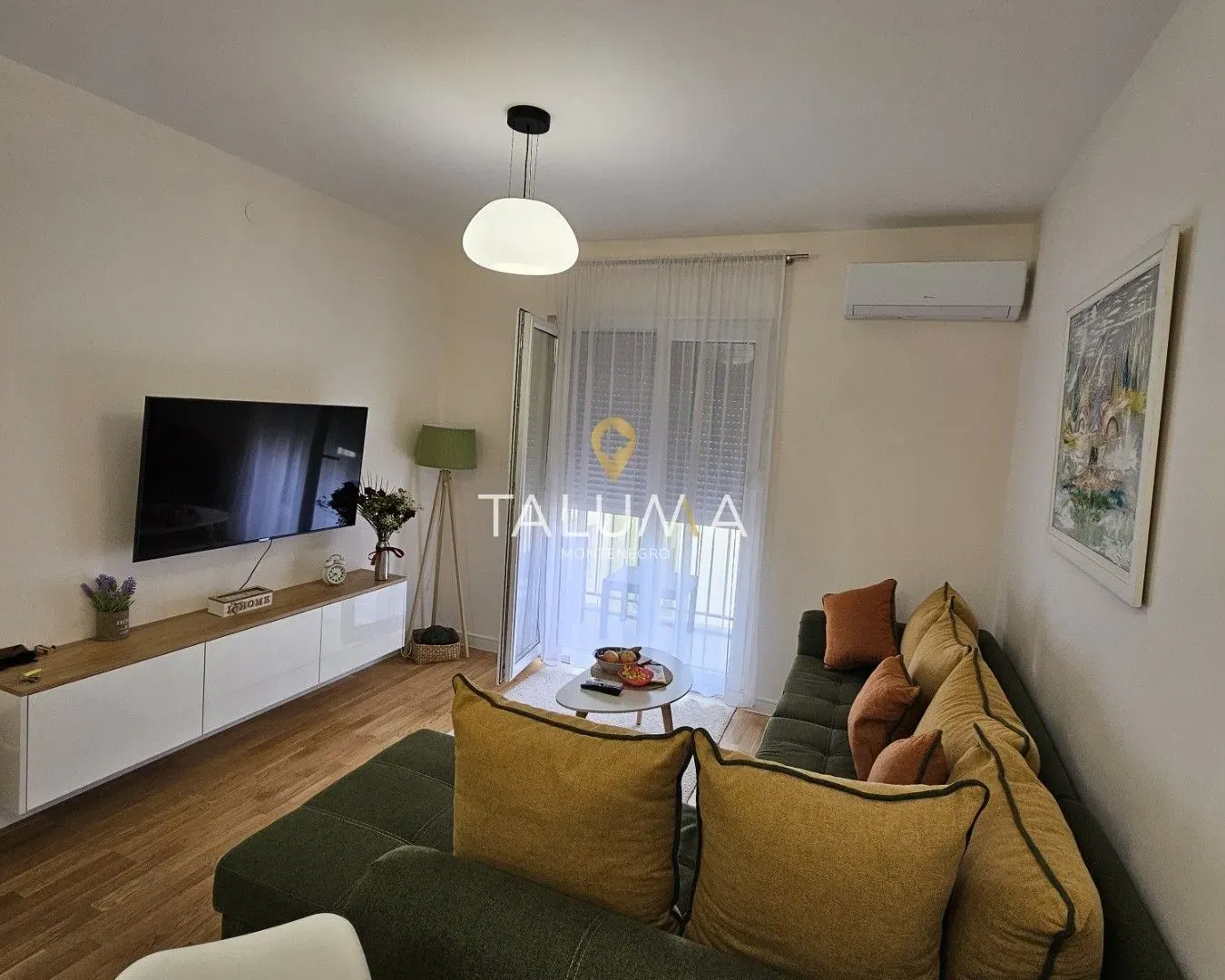 Rent, one bedroom apartment, 41m², Zabjelo, Podgorica