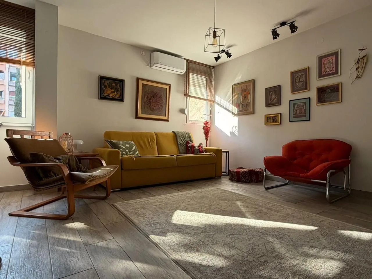 Rent, one bedroom apartment, 60m², Blok 5, Podgorica