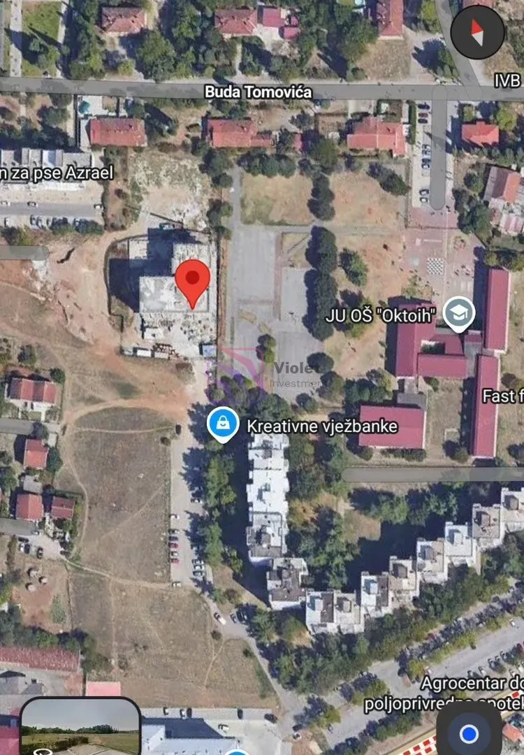 Rent, one bedroom apartment, 43m², Zabjelo, Podgorica