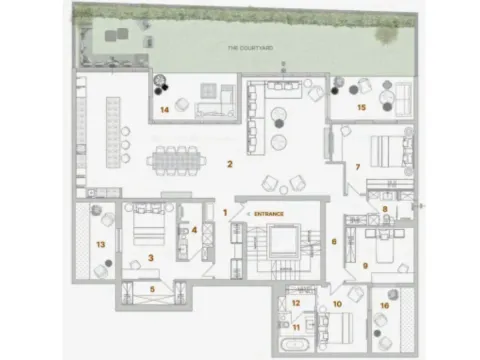 Sale, five bedroom apartment, 237m², Dedinje Sve Podlokacije, Beograd - image 4