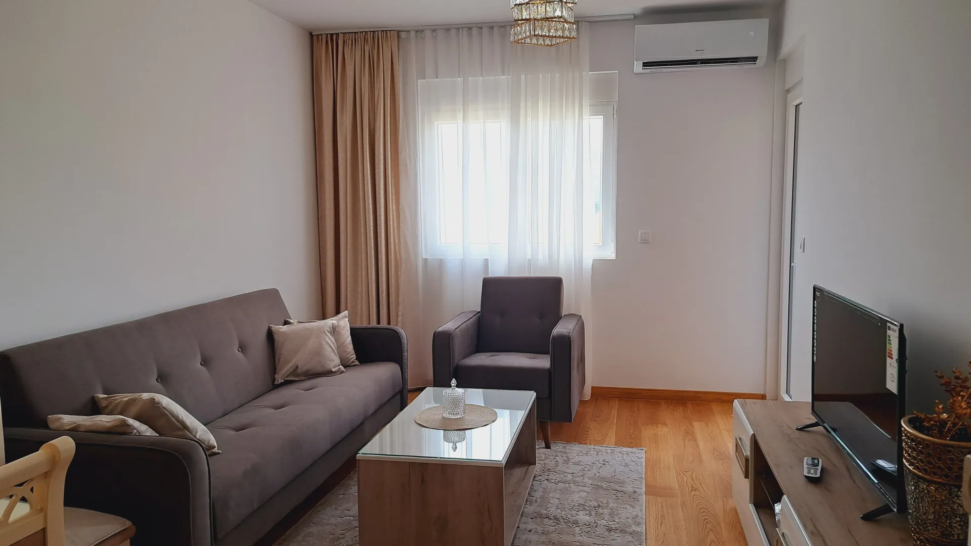 Rent, one bedroom apartment, 48m², City Kvart, Podgorica