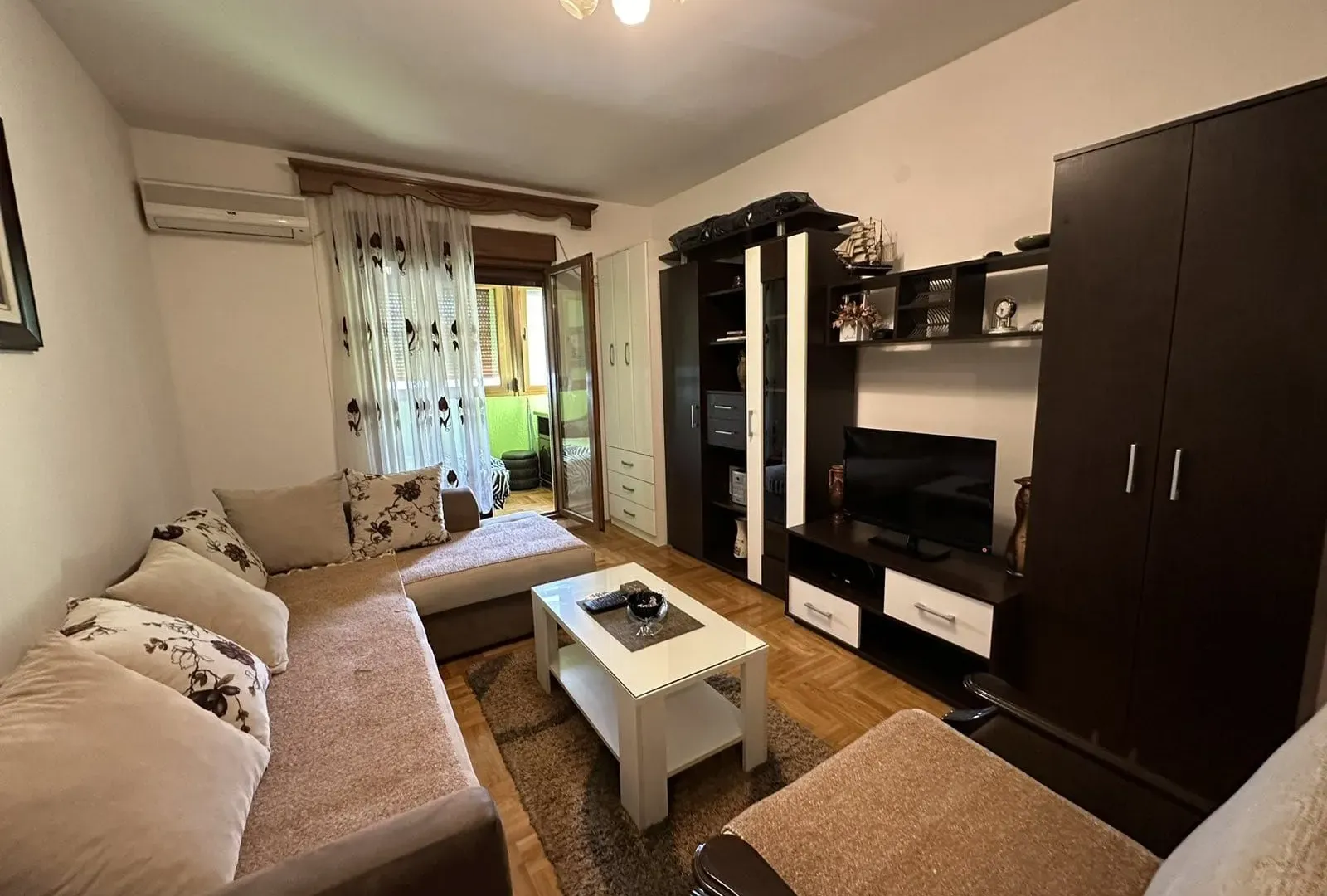 Rent, one bedroom apartment, 38m², Gintaš, Podgorica