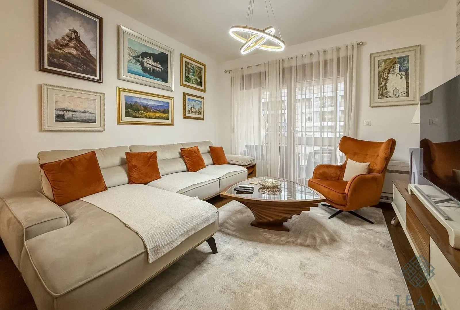Rent, two bedroom apartment, 69m², Master Kvart, Podgorica