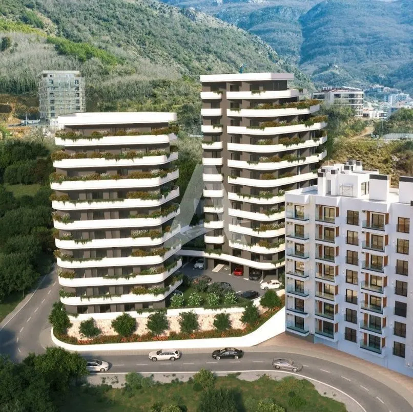 Sale, two bedroom apartment, 65m², Bečići, Budva