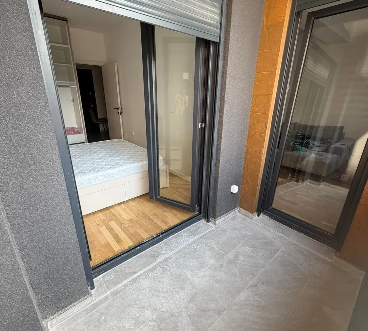 Rent, one bedroom apartment, 43m², Stari Aerodrom, Podgorica