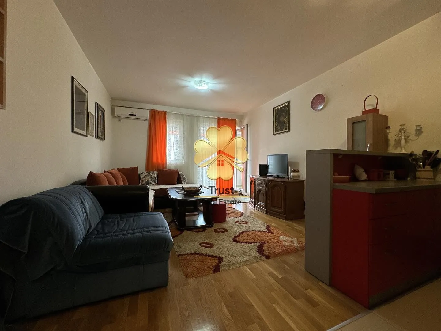 Rent, studio apartment, 33m², Tuški Put, Podgorica