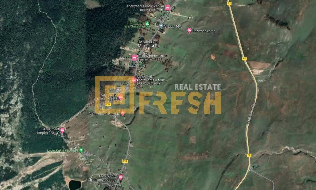 Prodaja, plac, 592m², Žabljak, Crna Gora