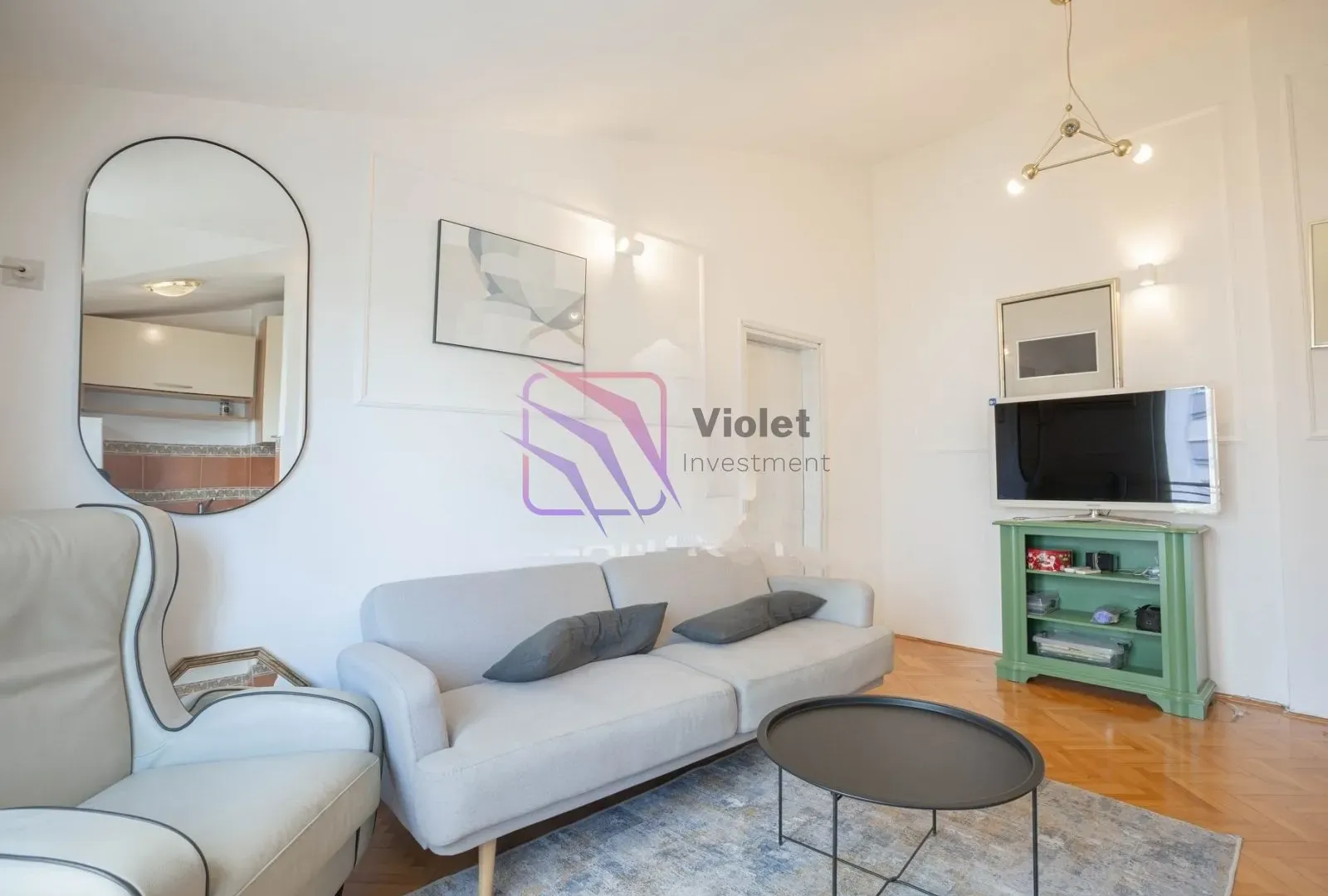Prodaja, jednosoban stan, 43m², Preko Morače, Podgorica
