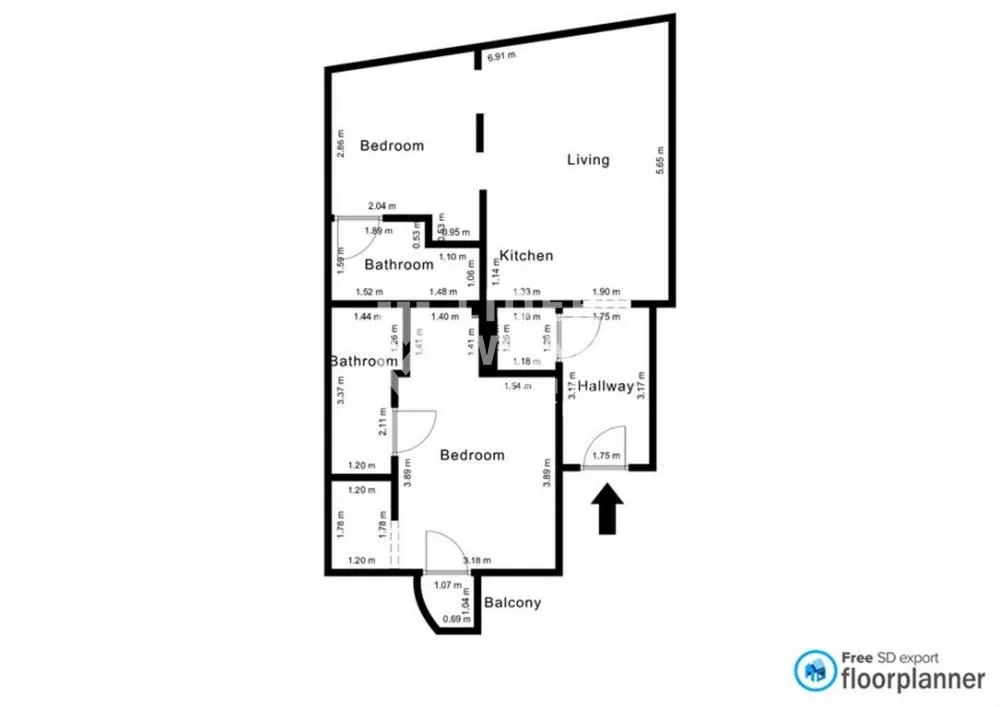 Izdavanje, dvosoban stan, 54m², Zvezdara Sve Podlokacije, Beograd