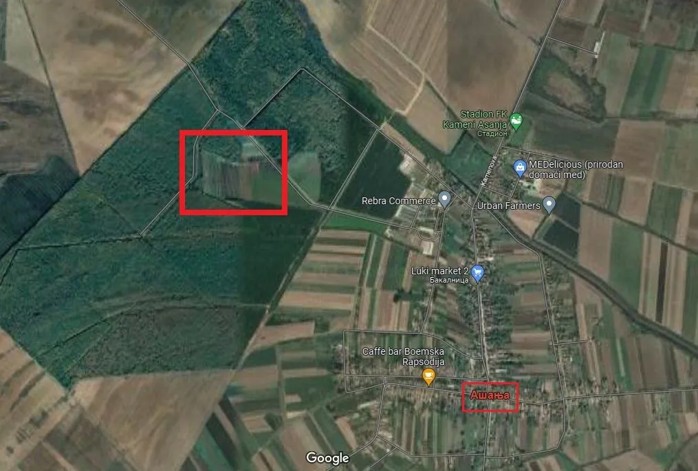 Prodaja, plac, 54200m², Ašanja, Pećinci