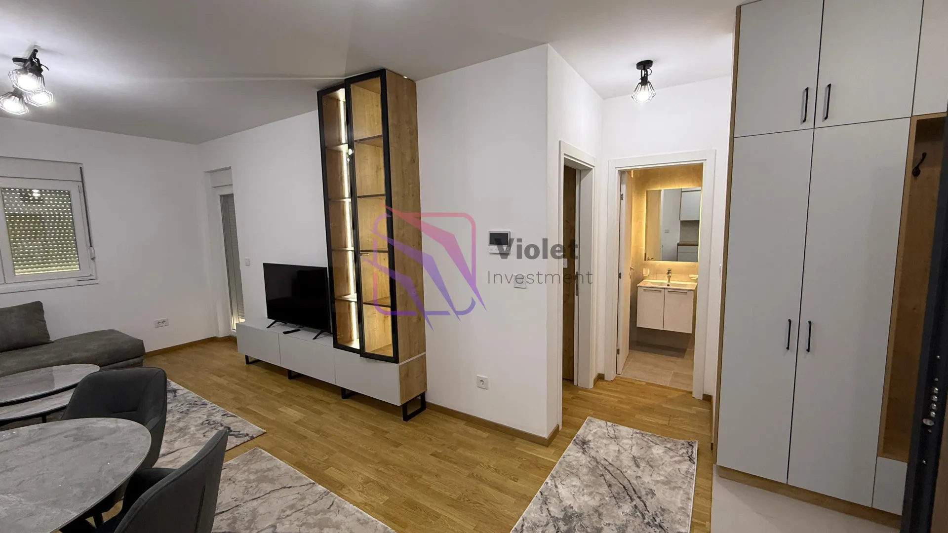 Rent, one bedroom apartment, 48m², Stari Aerodrom, Podgorica