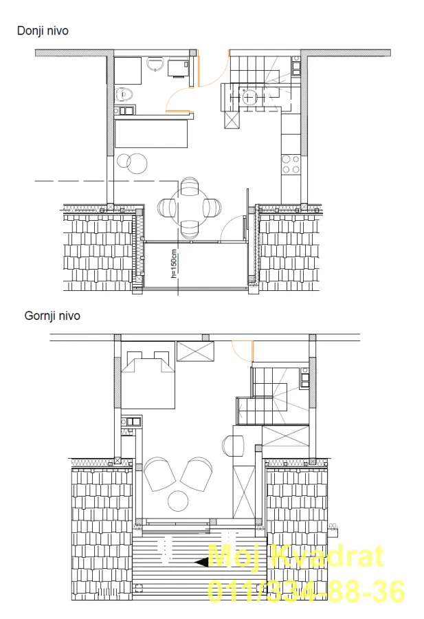 Sale, two bedroom apartment, 50m², Divčibare, Valjevo
