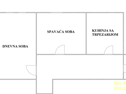 Sale, two bedroom apartment, 39m², Novi Beograd Sve Podlokacije, Beograd - image 10