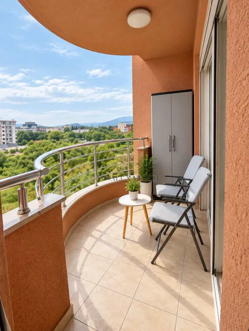 Prodaja, jednosoban stan, 47m², Krivi Most, Podgorica