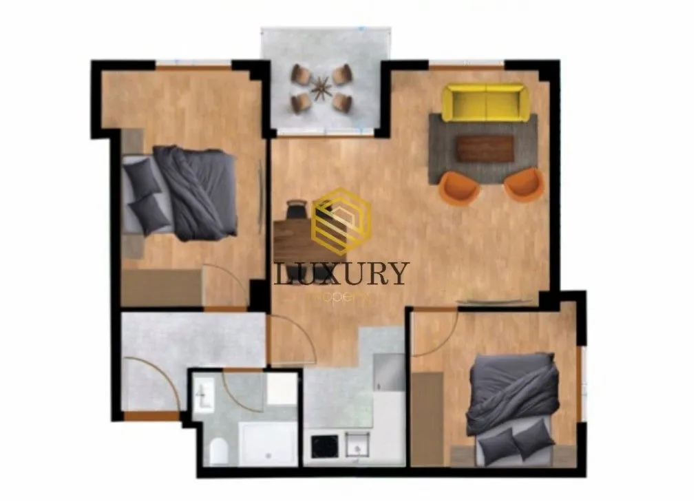 Prodaja, stan, 58m², Pobrežje, Podgorica