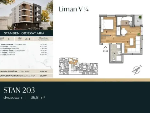 Prodaja, jednosoban stan, 37m², Telep, Novi Sad Sve Podlokacije - image 2