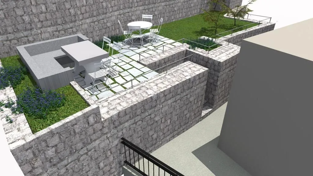Prodaja, dvosoban stan, 50m², Kotor, Crna Gora