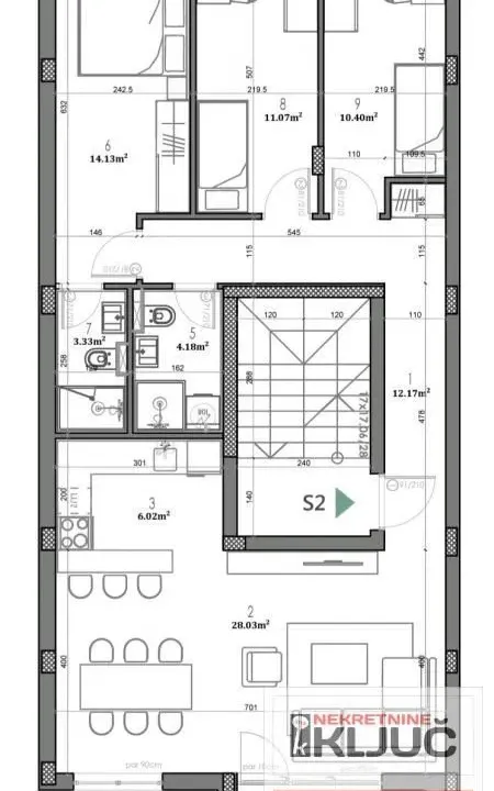 Prodaja, četvorosoban stan, 93m², Telep, Novi Sad Sve Podlokacije