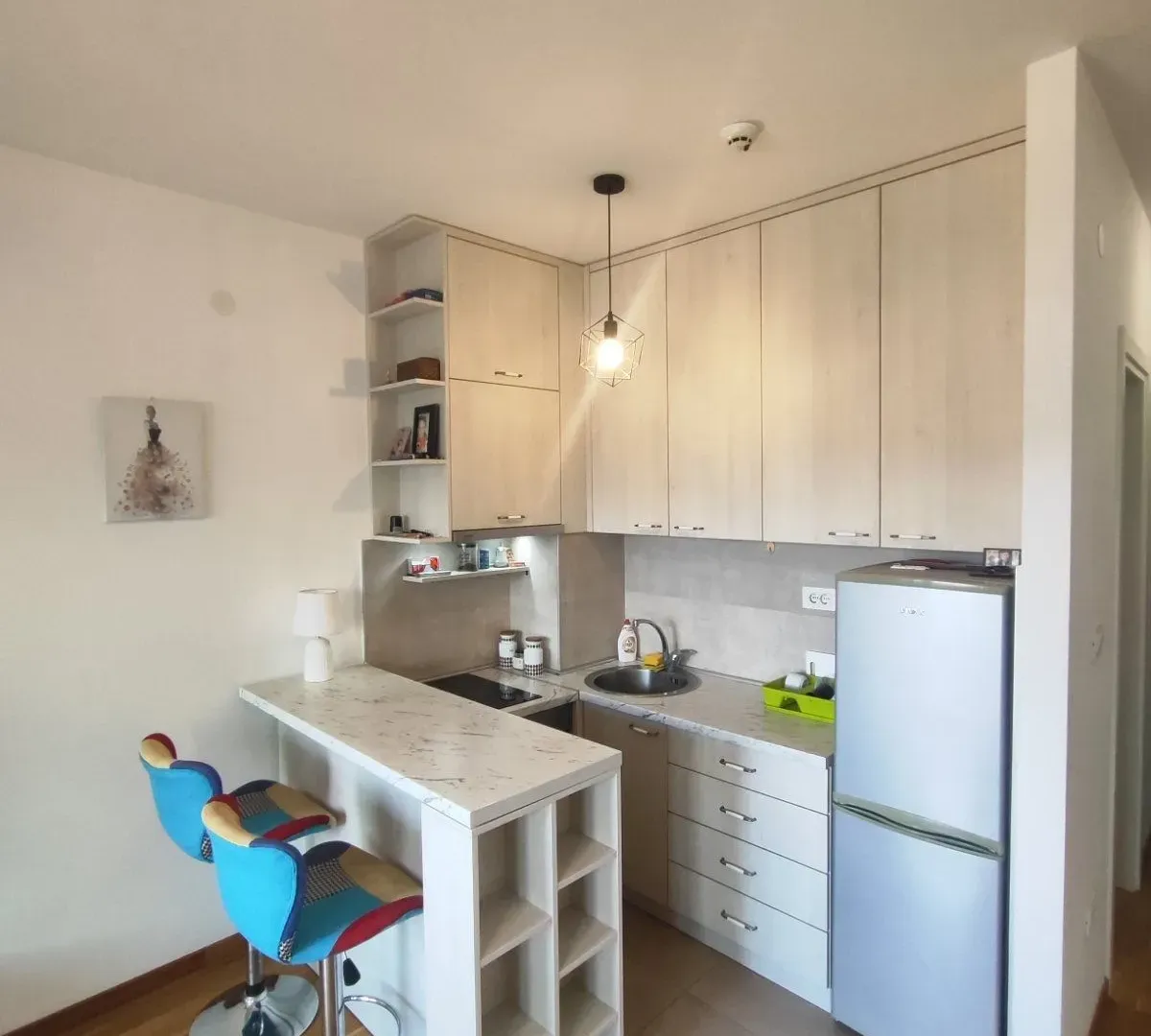 Rent, studio apartment, 27m², Zagorič, Podgorica
