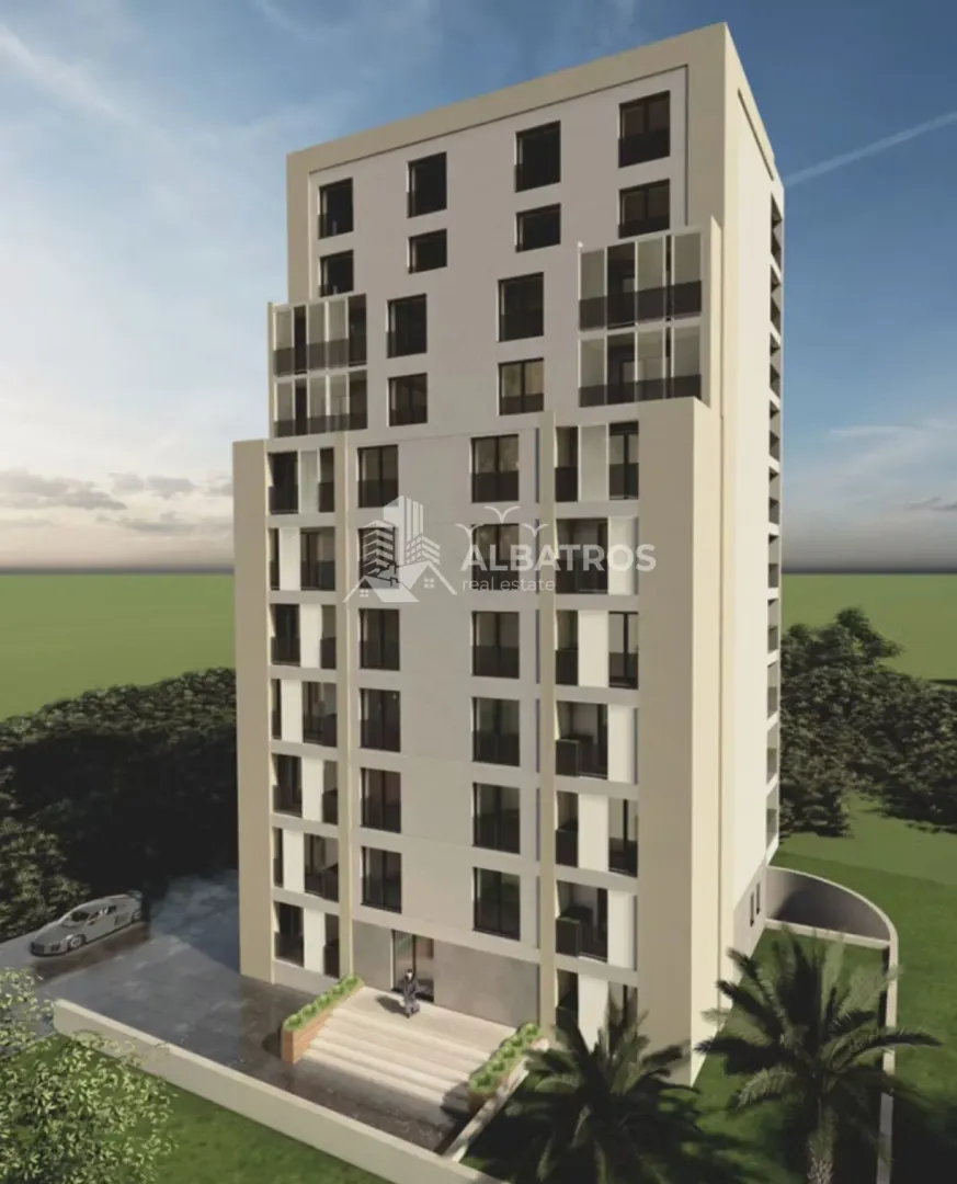 Spoljašnji izgled moderne stambene zgrade.