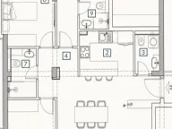 Sale, three bedroom apartment, 114m², Budva, Crna Gora - image 2