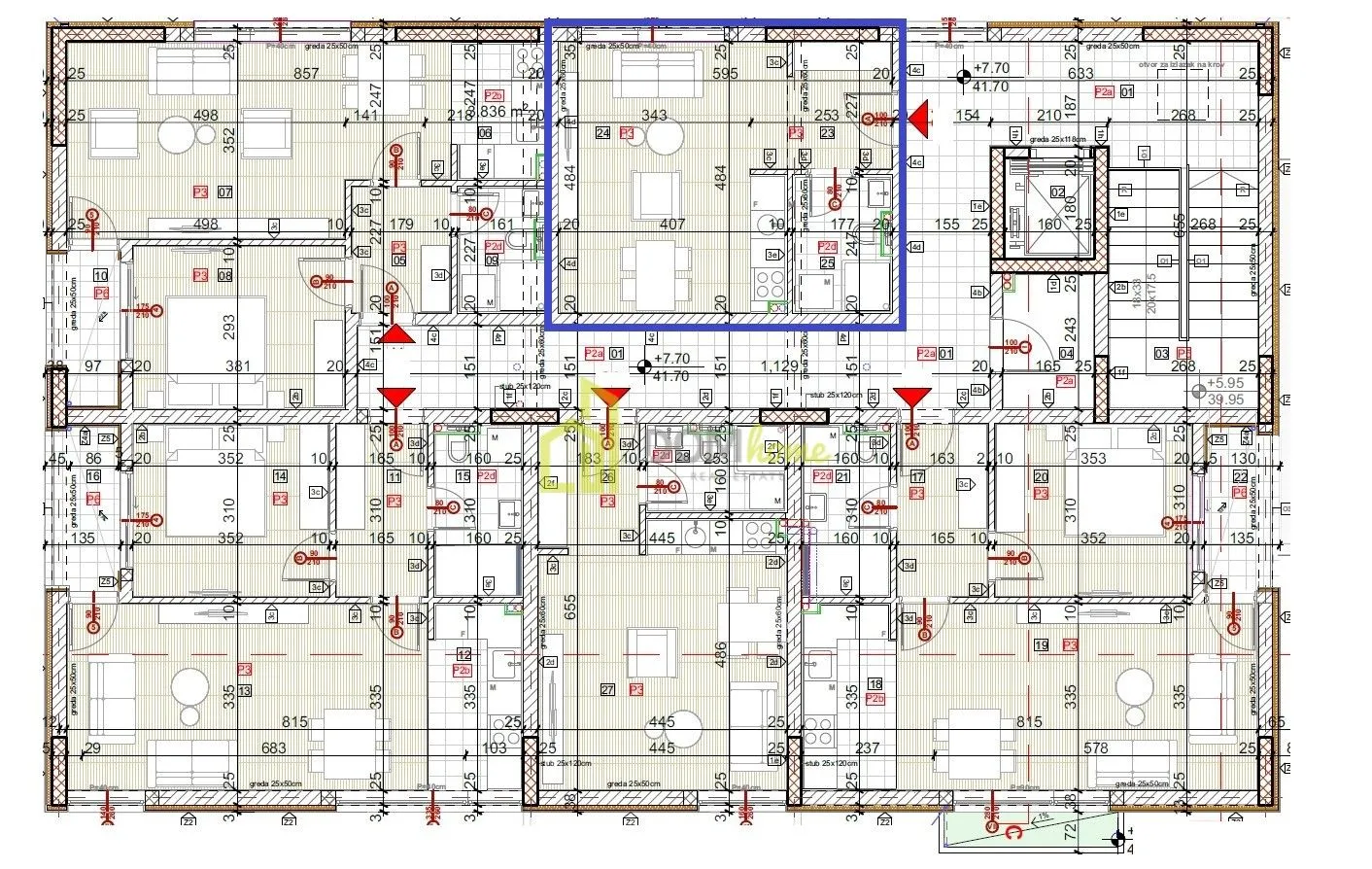 Sale, studio apartment, 27m², Donja Gorica, Podgorica