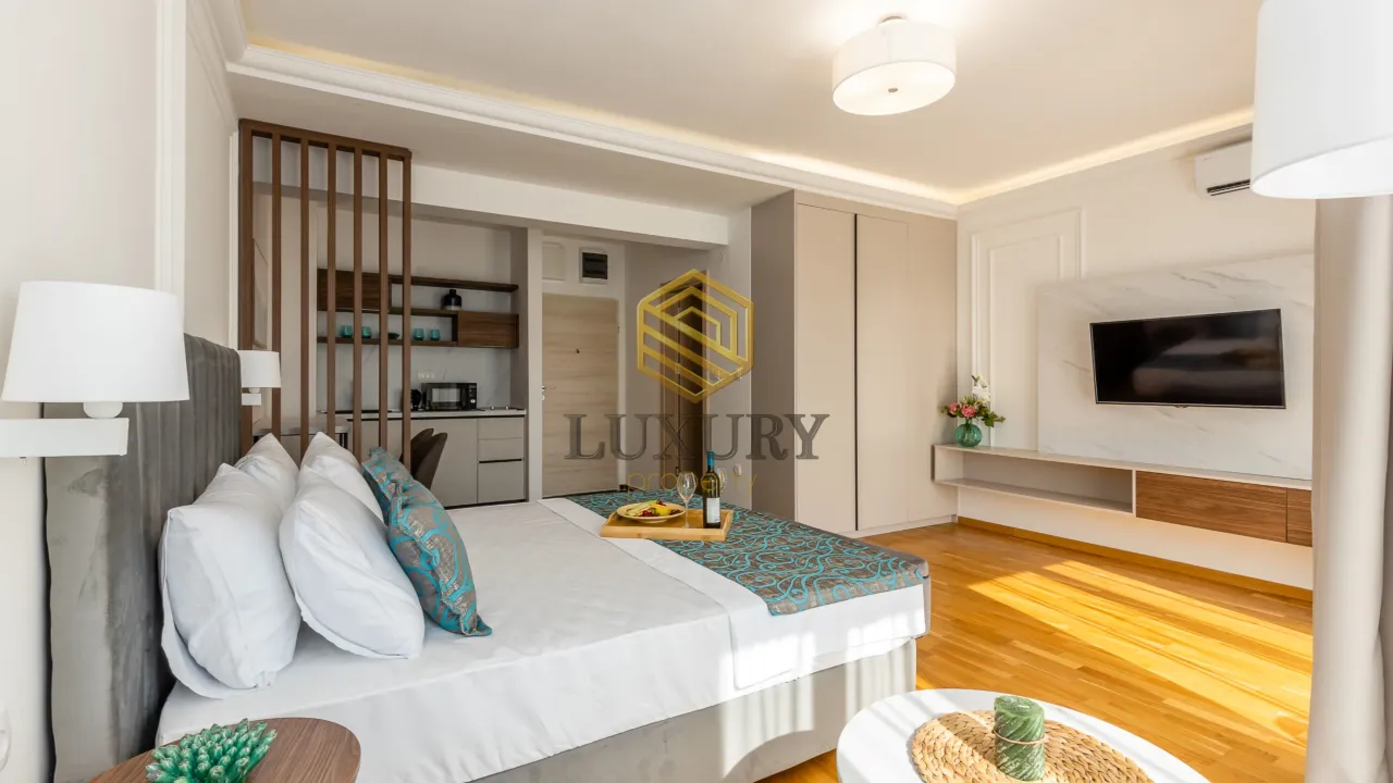 Prodaja, garsonjera, 34m², Bečići, Budva