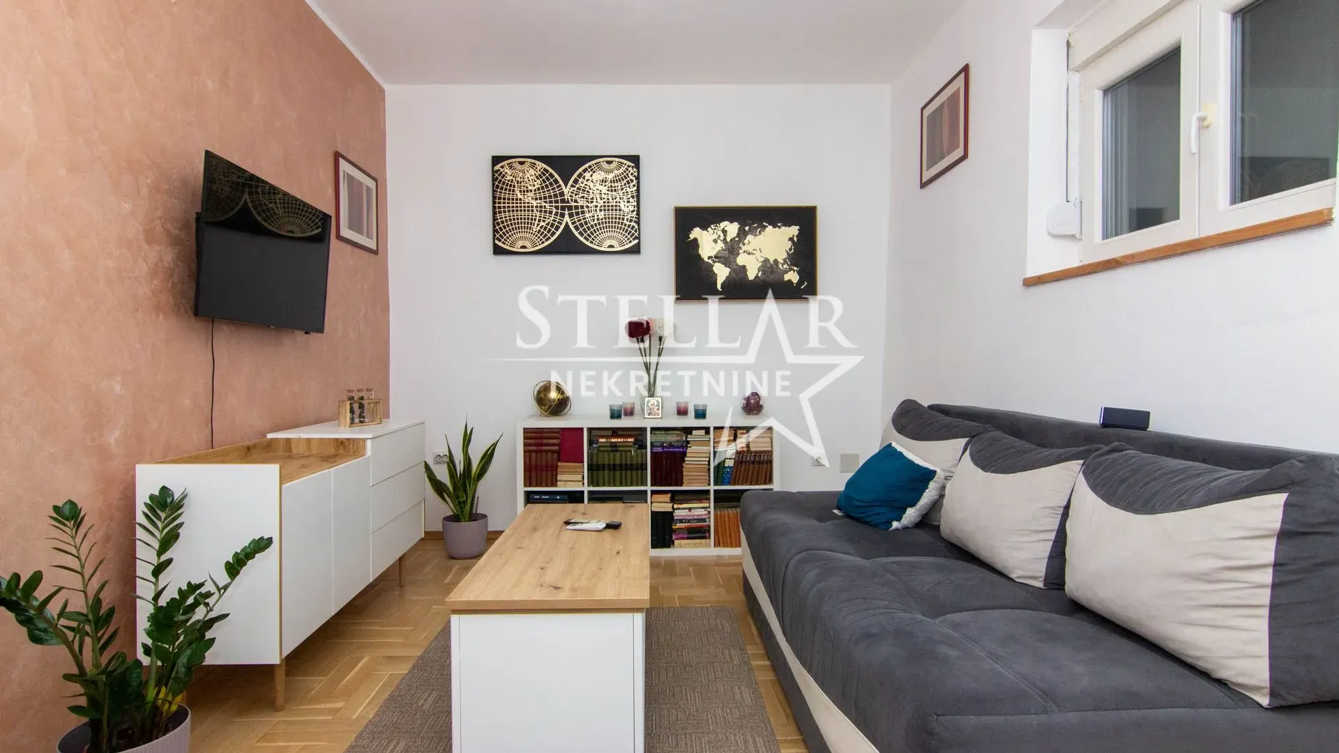 Rent, one bedroom apartment, 55m², Stara Varoš, Podgorica