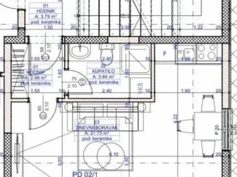Prodaja, garsonjera, 31m², Zeleni Pojas, Bar - image 2