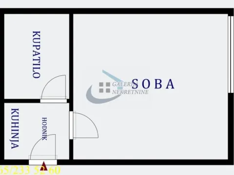 Prodaja, garsonjera, 25m², Karaburma, Palilula Sve Podlokacije - image 5