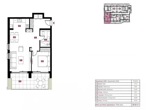 Prodaja, jednosoban stan, 75m², Budva, Crna Gora - image 9